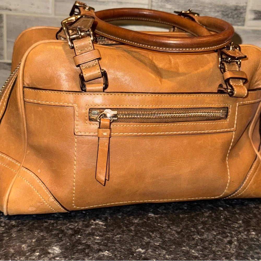 Coach Pre-owned Brown Hamptons Leather Purse - Picture 16 of 16